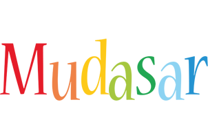 Mudasar birthday logo