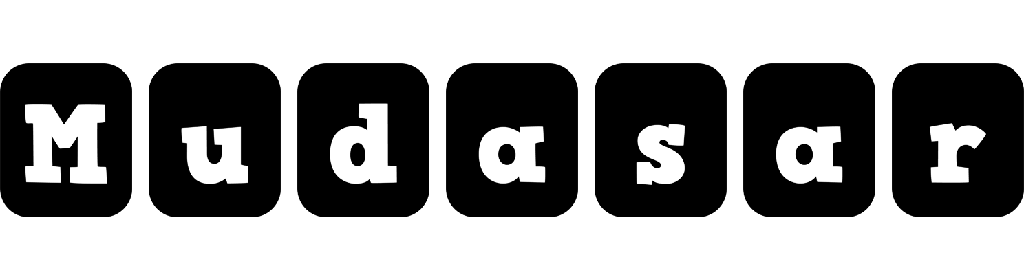 Mudasar box logo