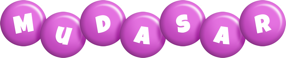 Mudasar candy-purple logo