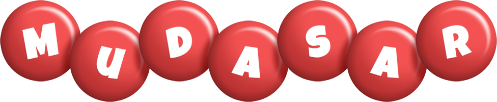 Mudasar candy-red logo