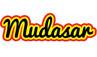 Mudasar flaming logo
