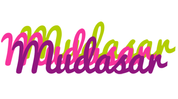 Mudasar flowers logo
