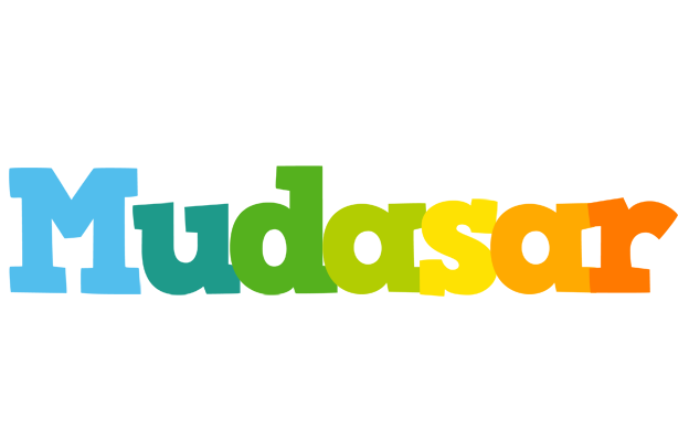 Mudasar rainbows logo