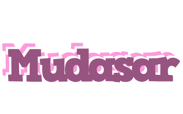 Mudasar relaxing logo