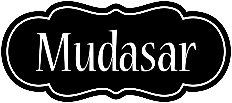Mudasar welcome logo