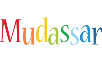 Mudassar birthday logo