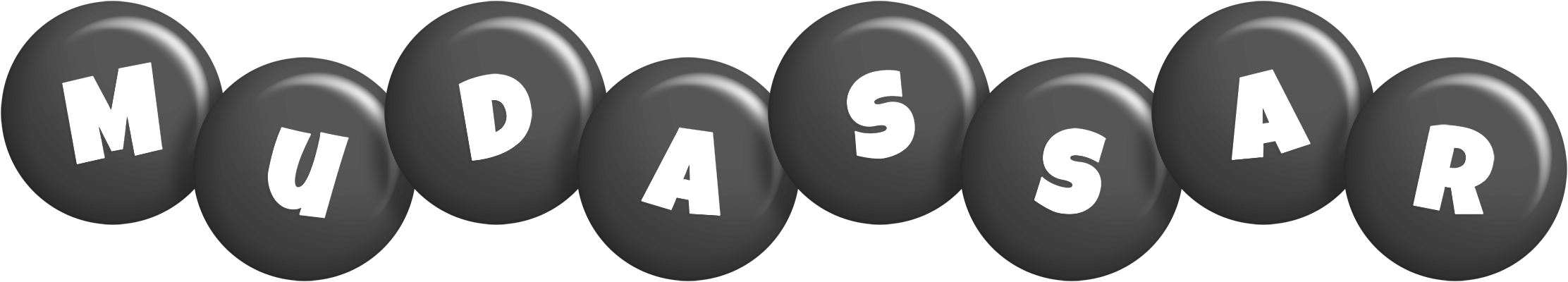 Mudassar candy-black logo