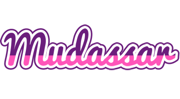 Mudassar cheerful logo