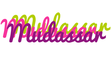 Mudassar flowers logo