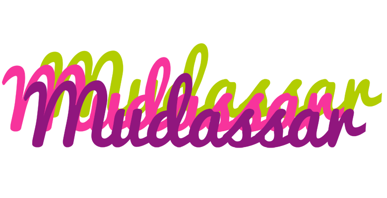 Mudassar flowers logo
