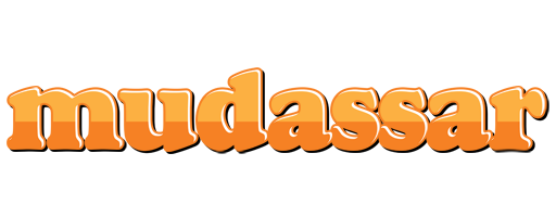 Mudassar orange logo