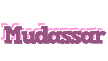 Mudassar relaxing logo