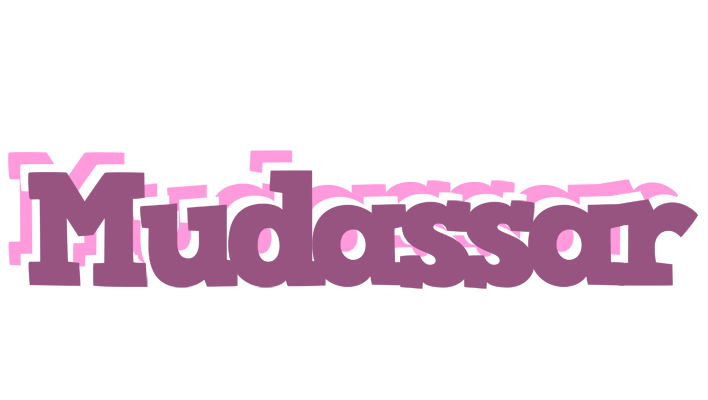 Mudassar relaxing logo