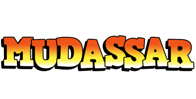 Mudassar sunset logo