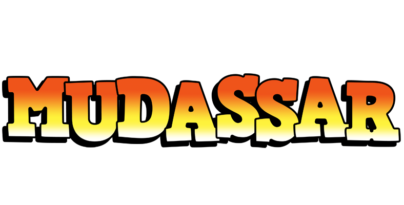 Mudassar sunset logo