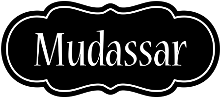 Mudassar welcome logo