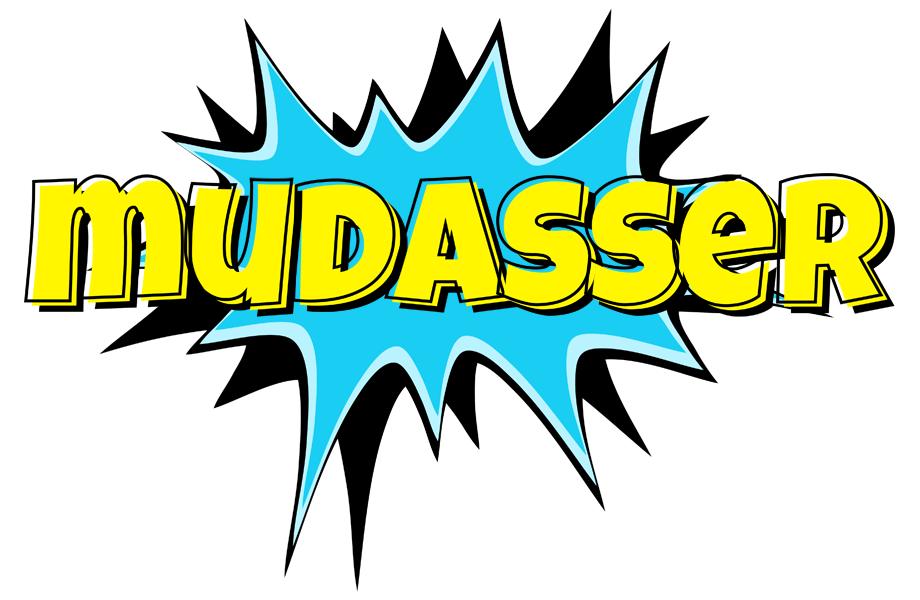 Mudasser amazing logo