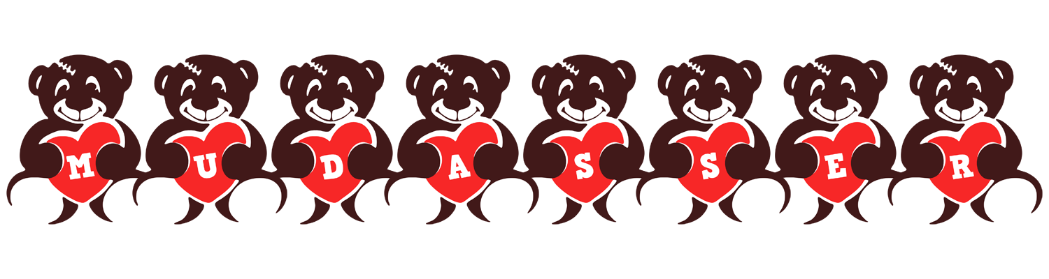 Mudasser bear logo
