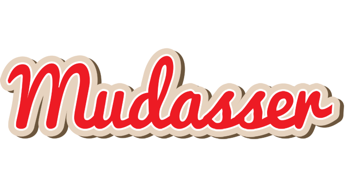 Mudasser chocolate logo