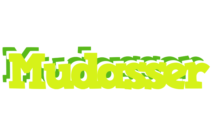 Mudasser citrus logo