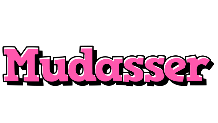 Mudasser girlish logo