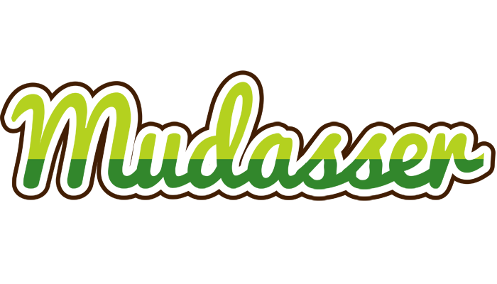Mudasser golfing logo