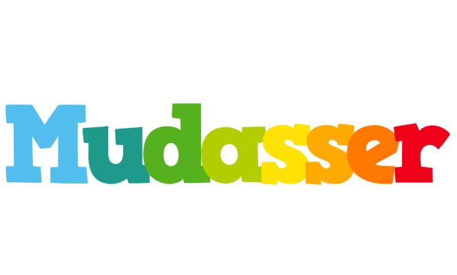 Mudasser rainbows logo