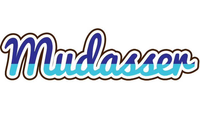 Mudasser raining logo