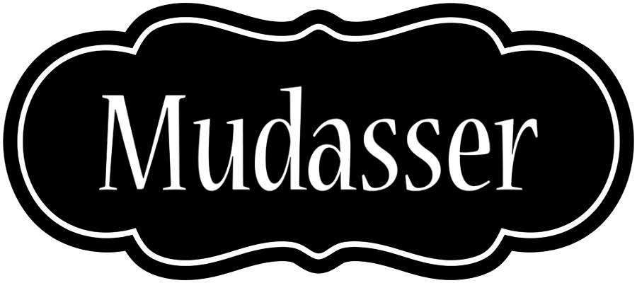 Mudasser welcome logo