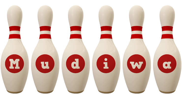 Mudiwa bowling-pin logo
