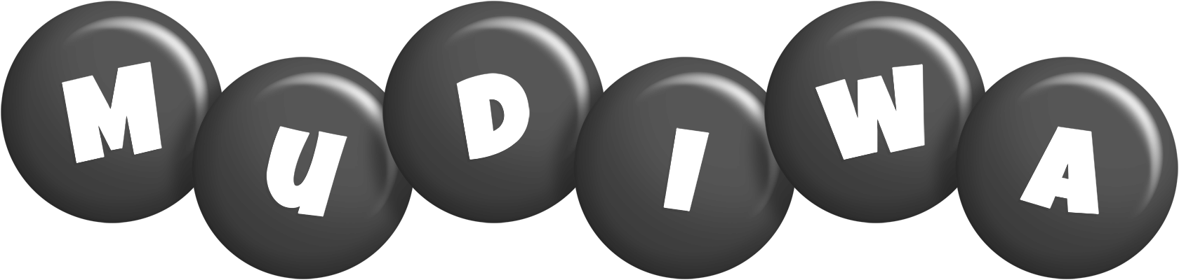 Mudiwa candy-black logo