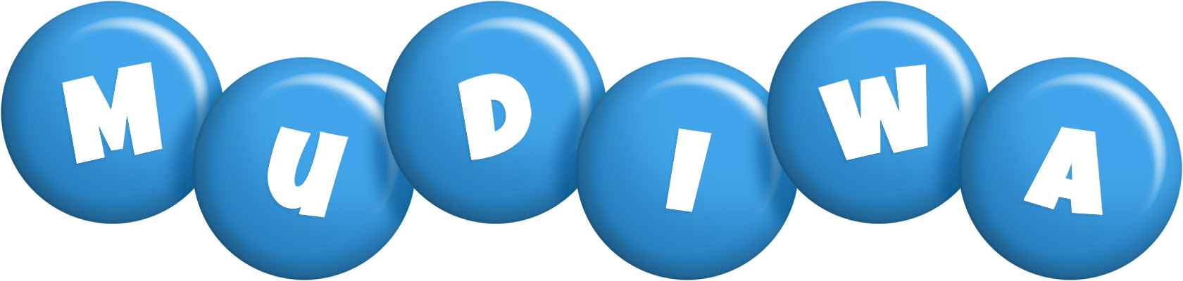 Mudiwa candy-blue logo