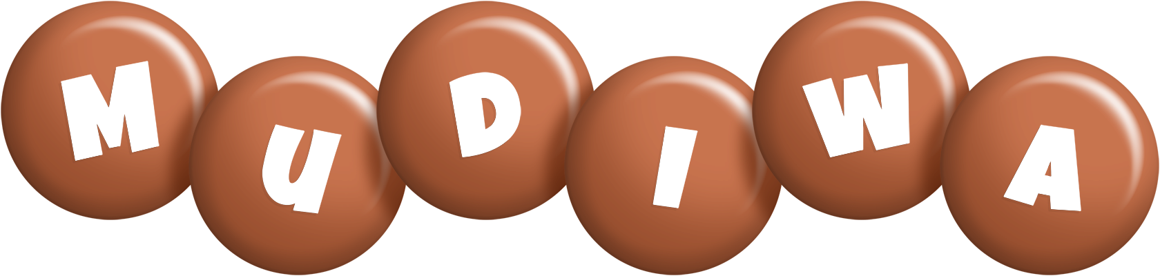 Mudiwa candy-brown logo