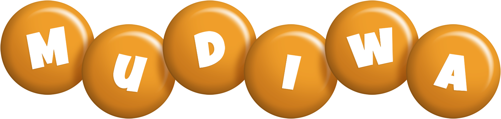 Mudiwa candy-orange logo