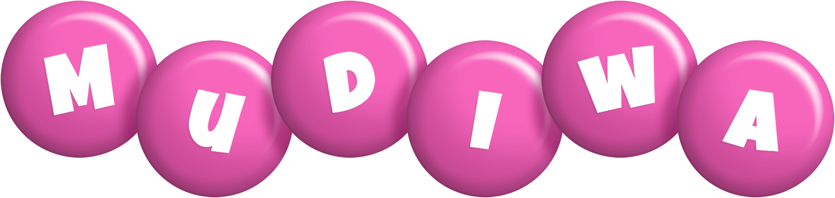 Mudiwa candy-pink logo