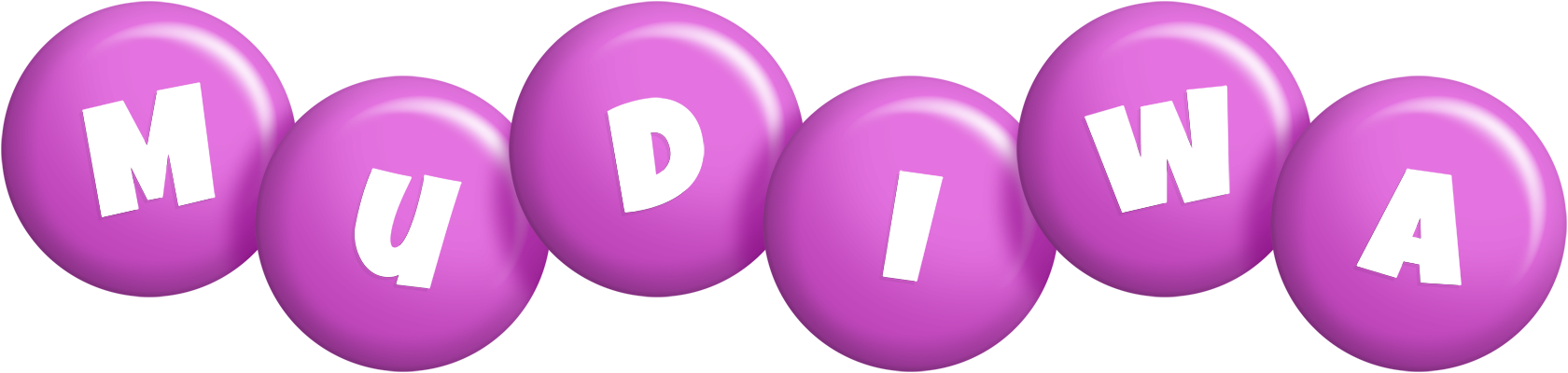 Mudiwa candy-purple logo