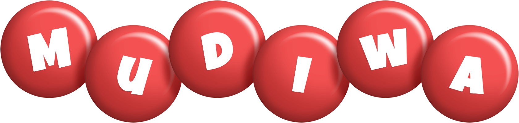 Mudiwa candy-red logo