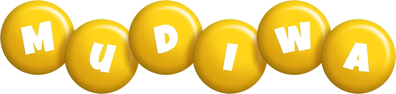 Mudiwa candy-yellow logo