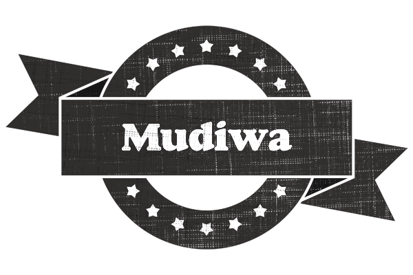Mudiwa grunge logo