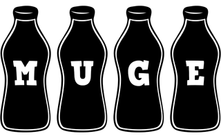 Muge bottle logo