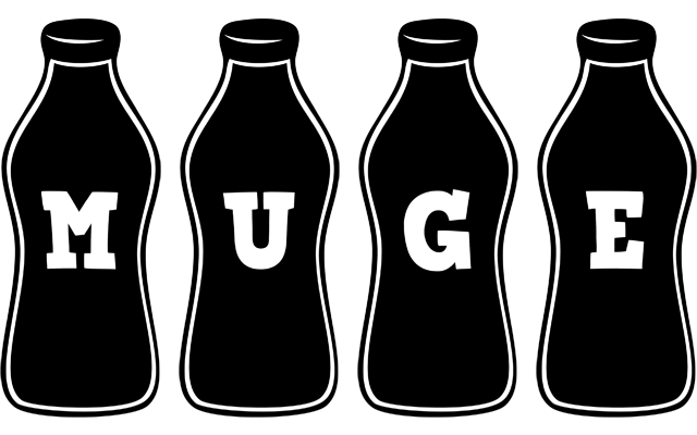 Muge bottle logo
