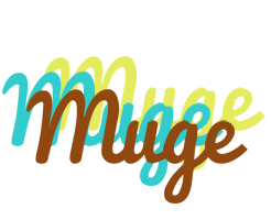 Muge cupcake logo