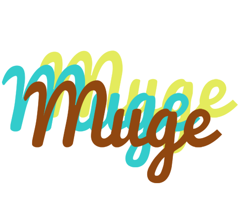 Muge cupcake logo