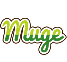 Muge golfing logo