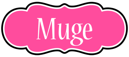 Muge invitation logo