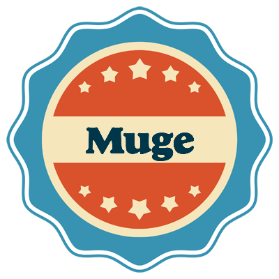 Muge labels logo