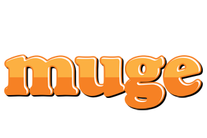 Muge orange logo