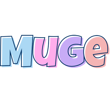 Muge pastel logo