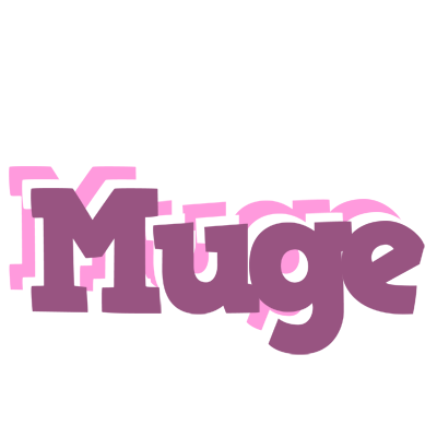 Muge relaxing logo