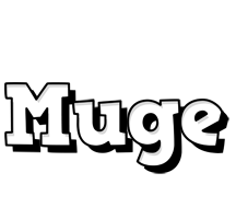 Muge snowing logo